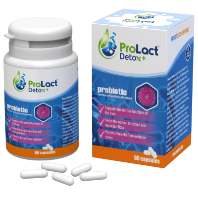 ProLact Detox+ 60 kapsulių